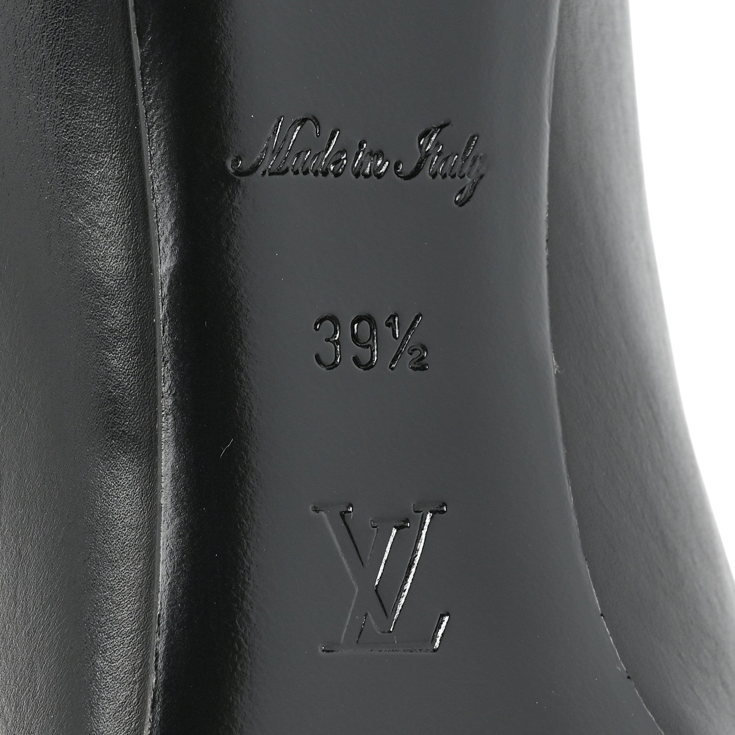 Louis Vuitton Calfskin Heartbreaker Pumps 39.5 Black 6 of 10
