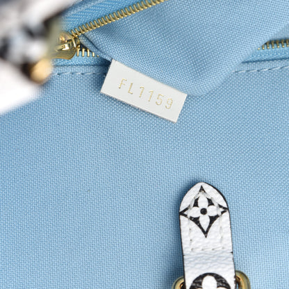Louis Vuitton Monogram Giant Saint Tropez Onthego Blue 11 of 12