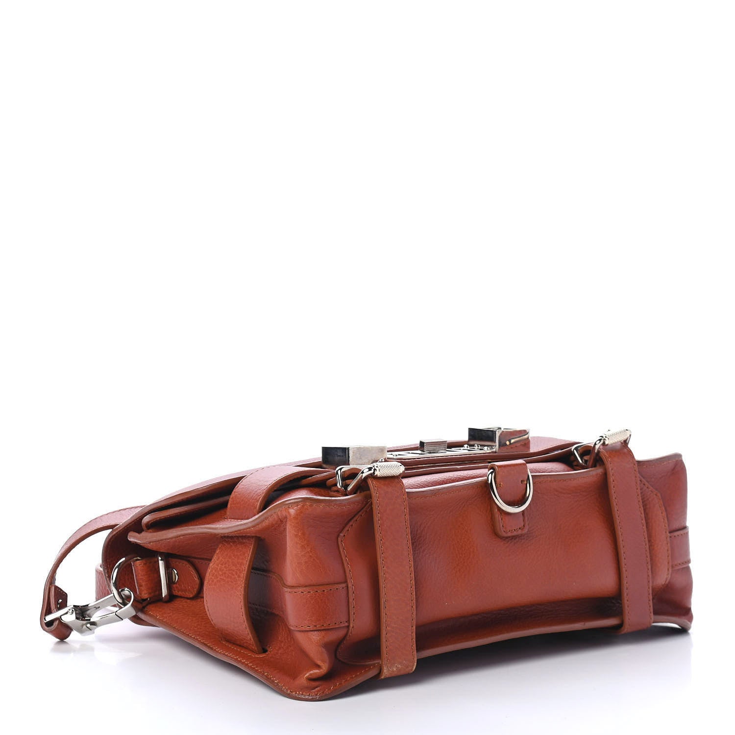 Proenza Schouler Calfskin PS11 Classic Shoulder Bag Saddle 3 of 4