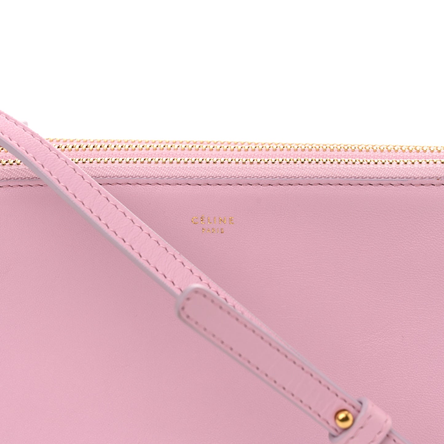 Lambskin Small Trio Crossbody Bag Pink