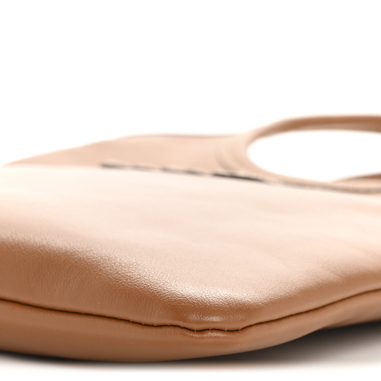 Miu Miu Nappa Mini Ivy Bag Cognac 9 of 11