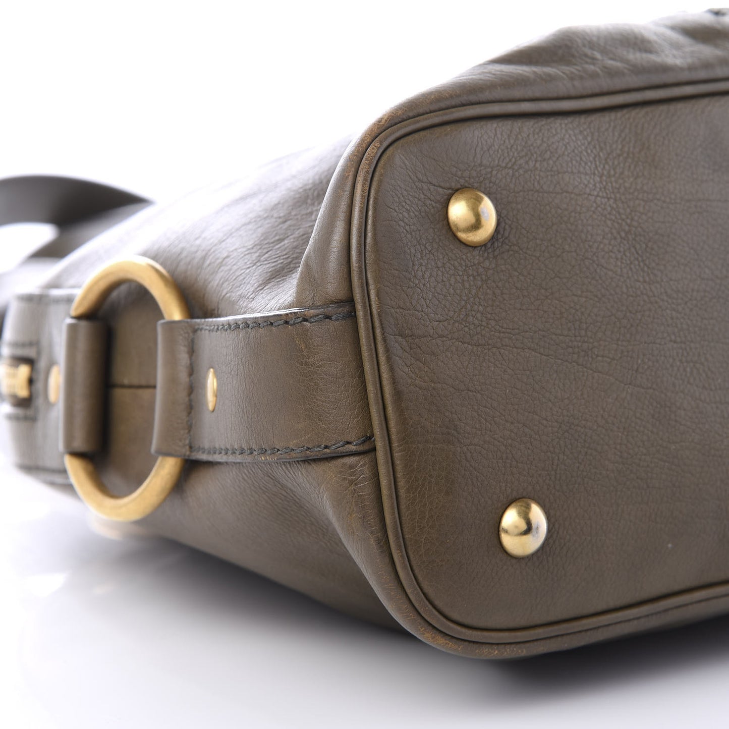 Calfskin Medium Muse Khaki