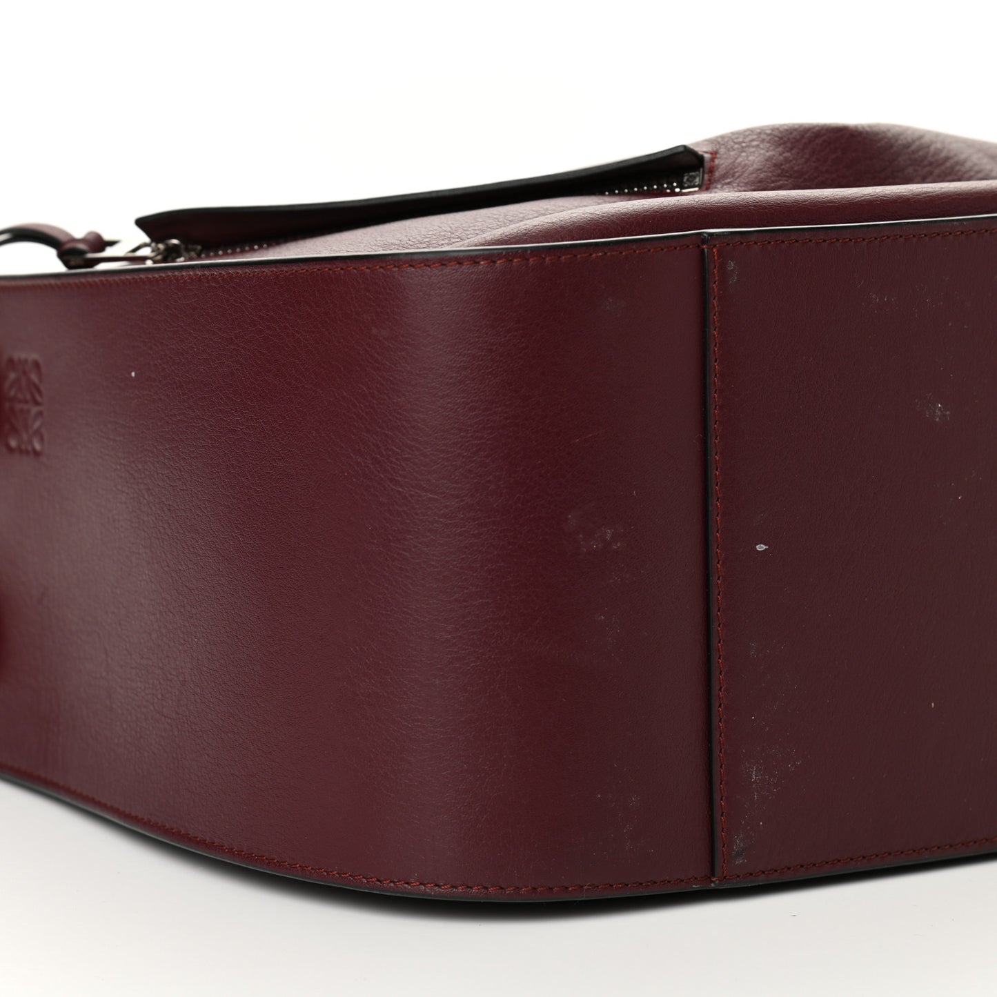 Calfskin Small Hammock Shoulder Bag Malbec