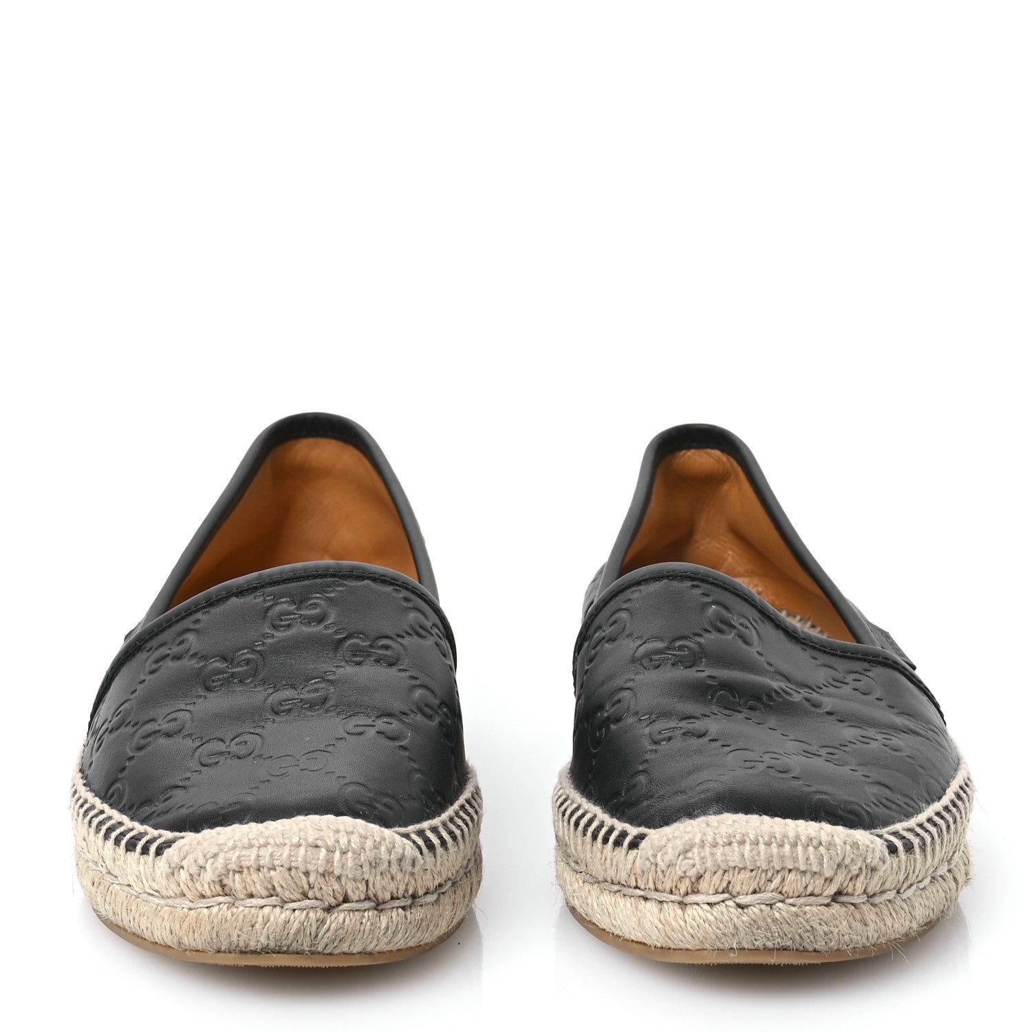 Gucci Microguccissima Signature Espadrilles  39.5 Black 2 of 10