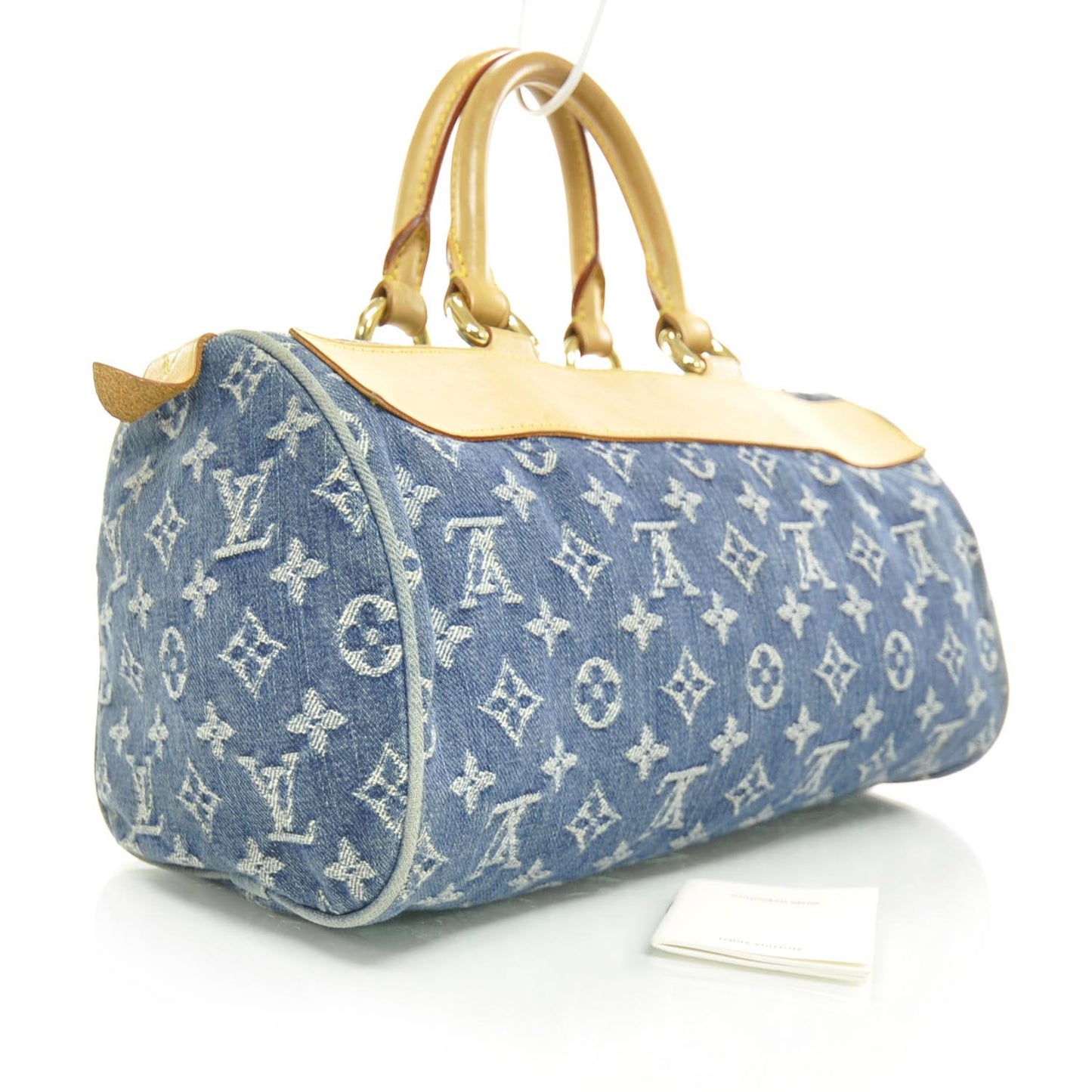 Monogram Denim Neo Speedy Blue