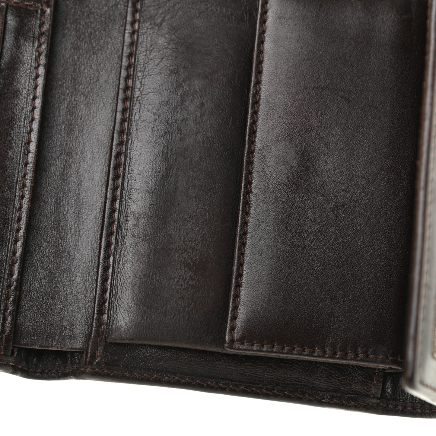 Zucca Compact Wallet Tobacco