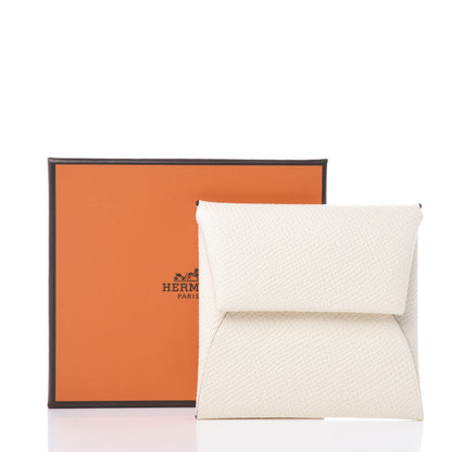 Hermes Epsom Bastia Verso Coin Purse Nata Sesame 7 of 7
