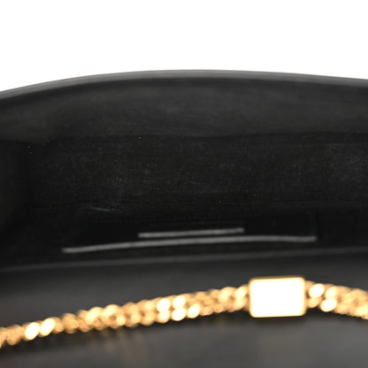 Saint Laurent Smooth Calfskin Medium Classic Monogram Kate Tassel Satchel Black 5 of 17