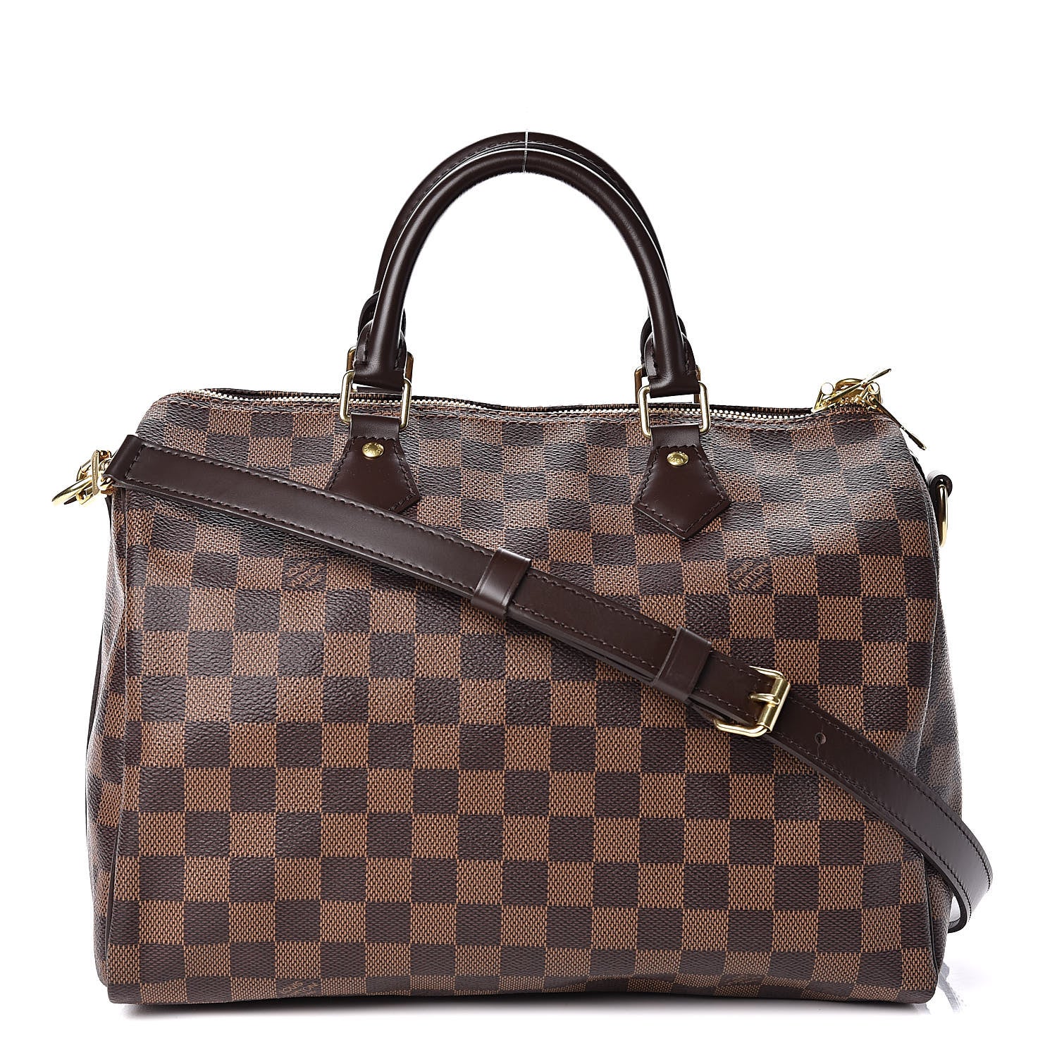 Louis Vuitton Damier Ebene Speedy Bandouliere 30 1 of 9