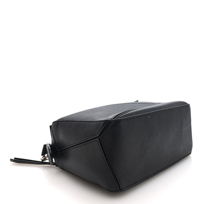 Loewe Calfskin Small Puzzle Bag Black 4 of 10