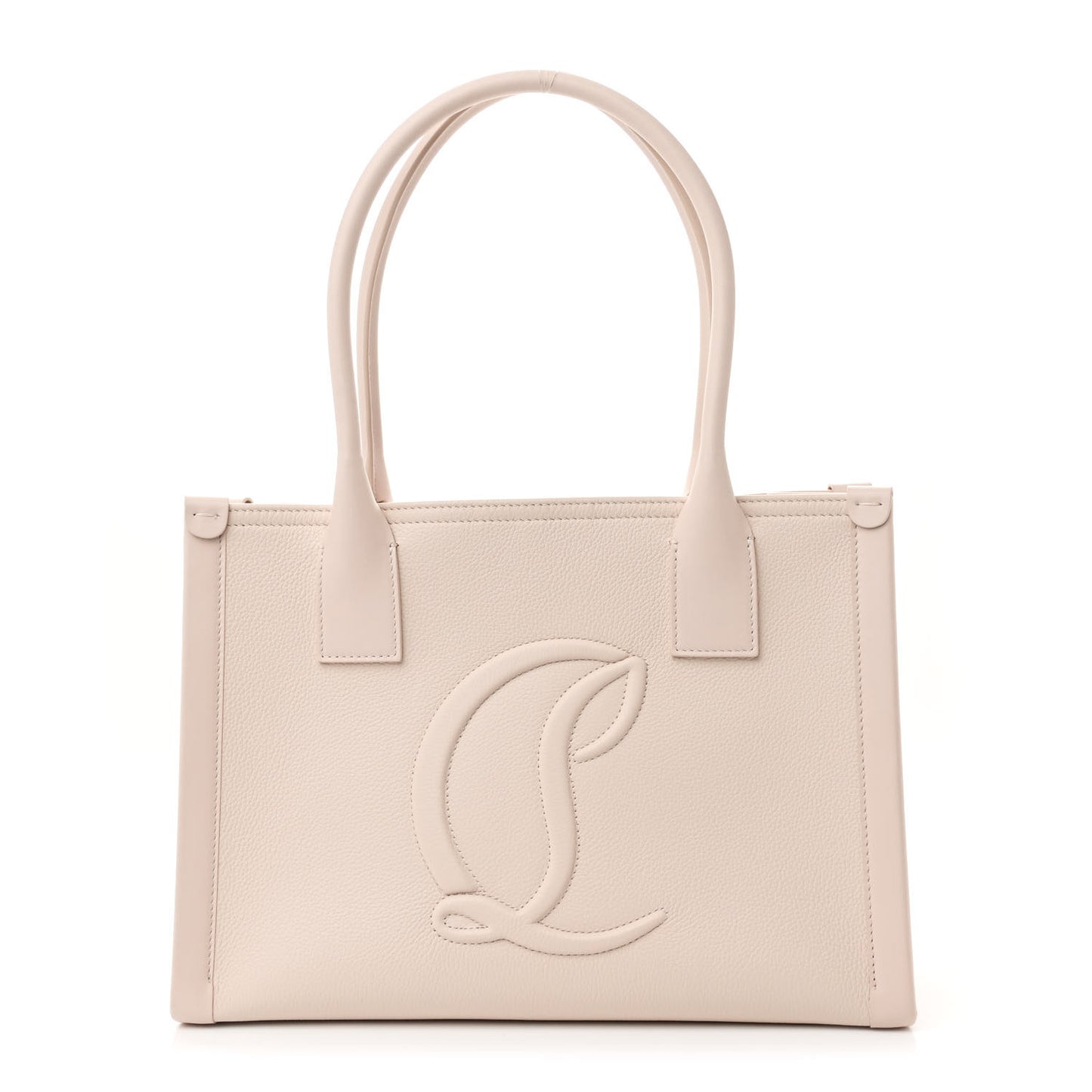 Calfskin Empire Small By My Side Tote Leche