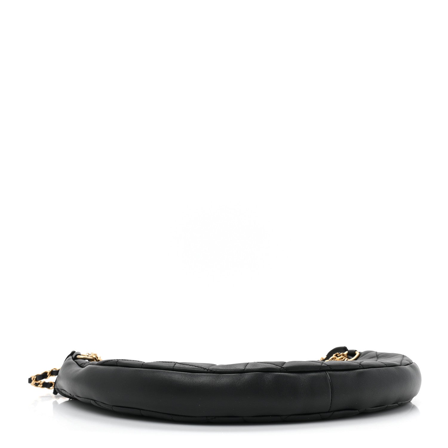 Chanel Lambskin Quilted All About Chains Hobo Black 4 of 9