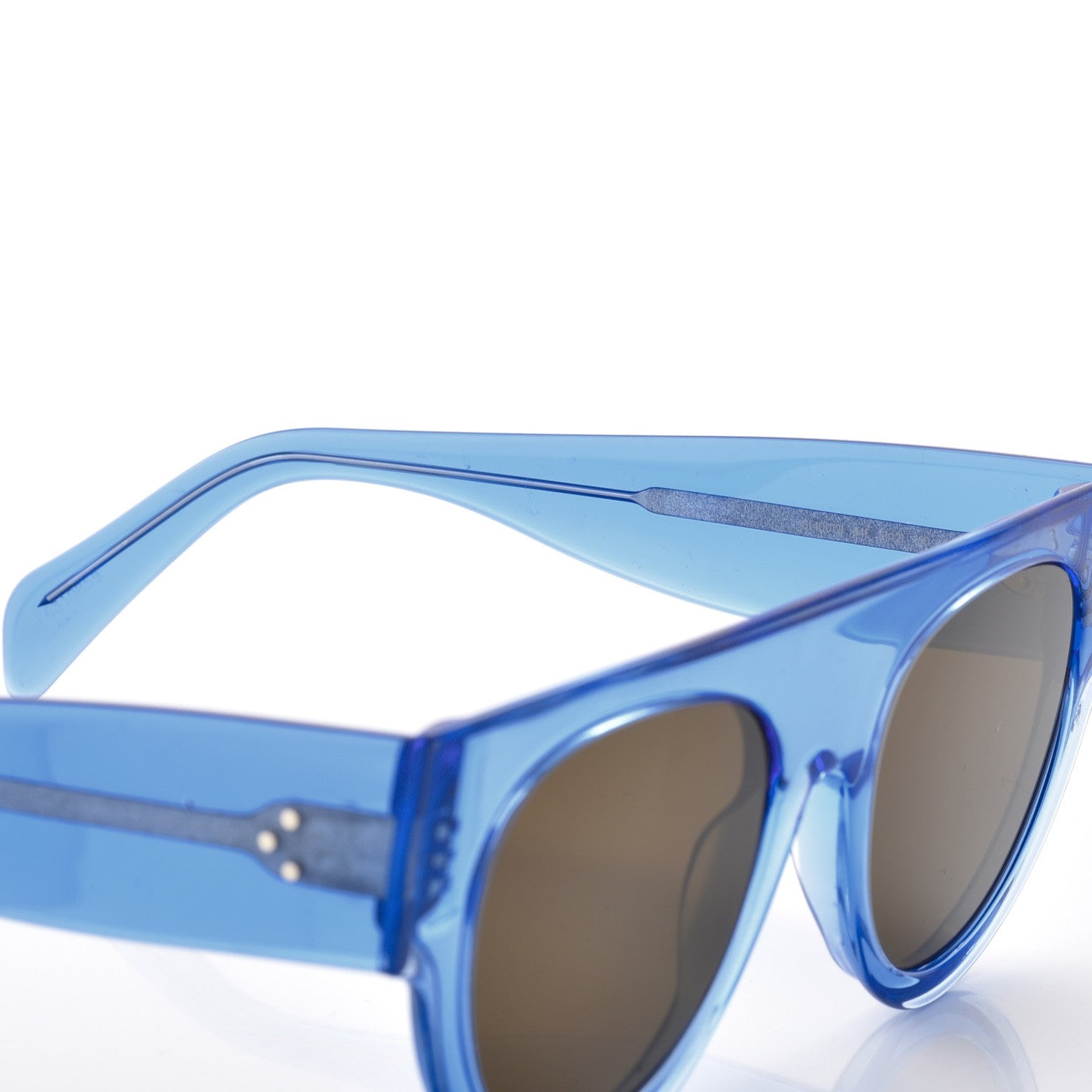 Celine Pilot Sunglasses CL400121 Light Blue 6 of 7