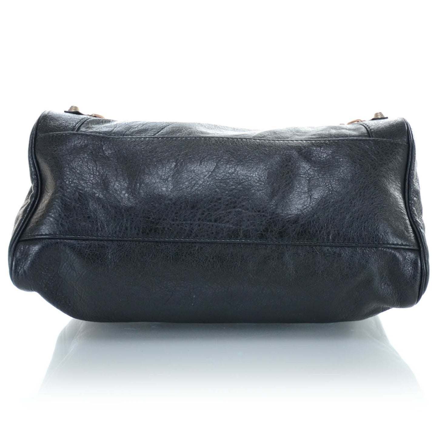 Agneau Giant 12 Rose Gold Hardware Velo Nero Black