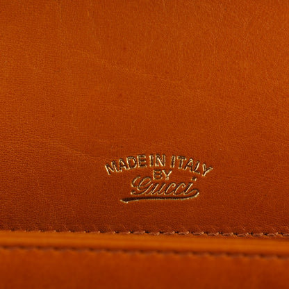 Gucci Calfskin Medium 1973 Shoulder Flap Bag Orange 6 of 9