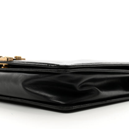 Chanel Glazed Calfskin Large Boy Flap Black 10 of 13