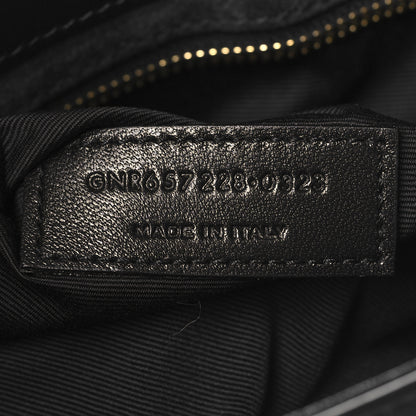 Saint Laurent Smooth Calfskin Le 5 A 7 Hobo Black 7 of 11