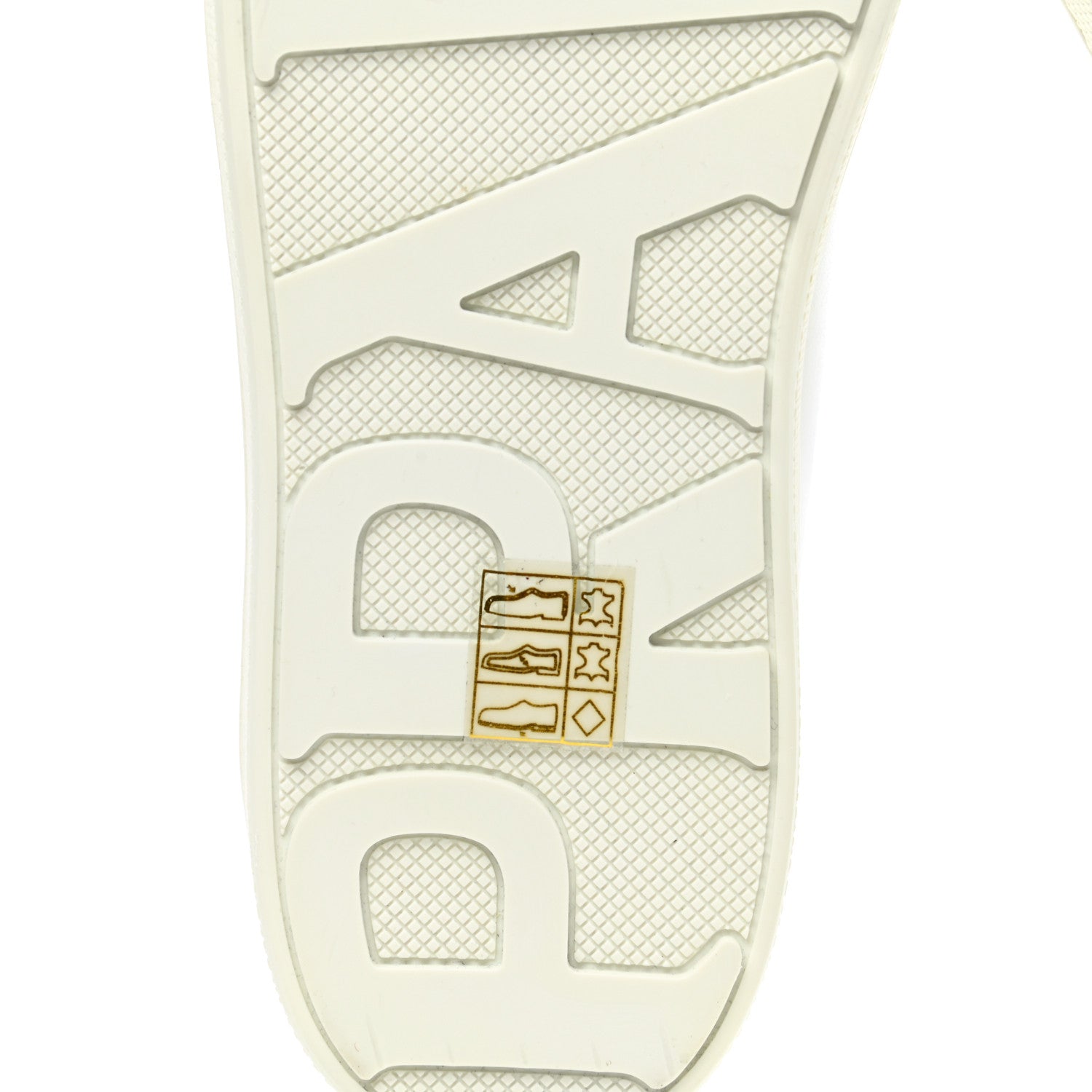 Prada Calfskin Logo Speech-Bubble Sneakers 35 White Black 6 of 9