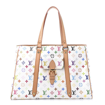 Louis Vuitton Monogram Multicolor Aurelia GM White 2 of 13
