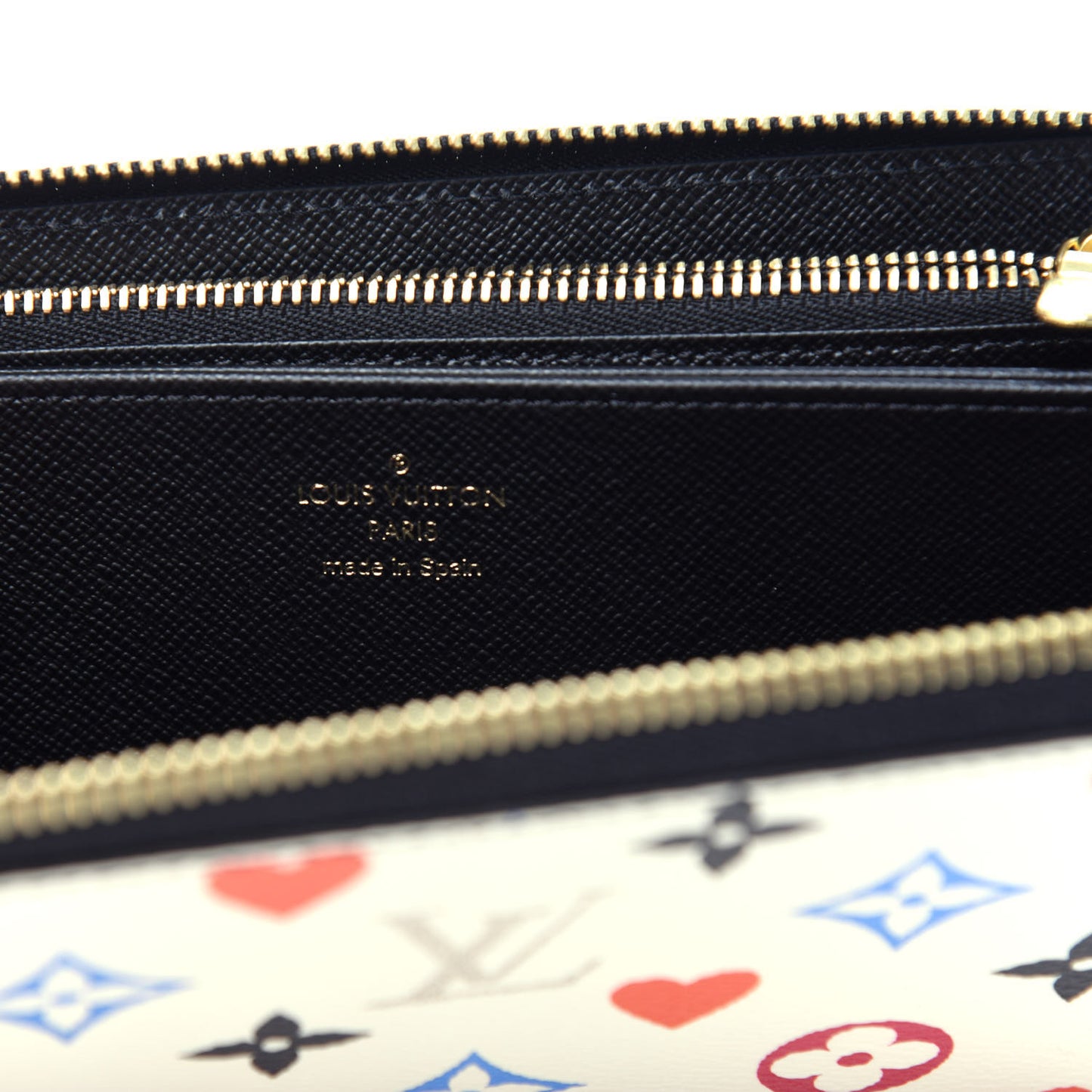 Game On Zippy Wallet White