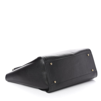 Chanel Caviar Medium Studded Deauville Tote Black 3 of 9