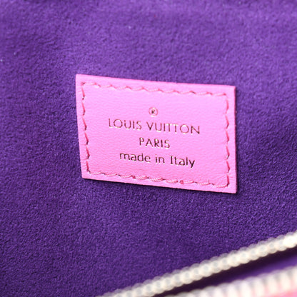 Louis Vuitton Lambskin Embossed Monogram Vuittamins Coussin PM Rose Violet 6 of 8