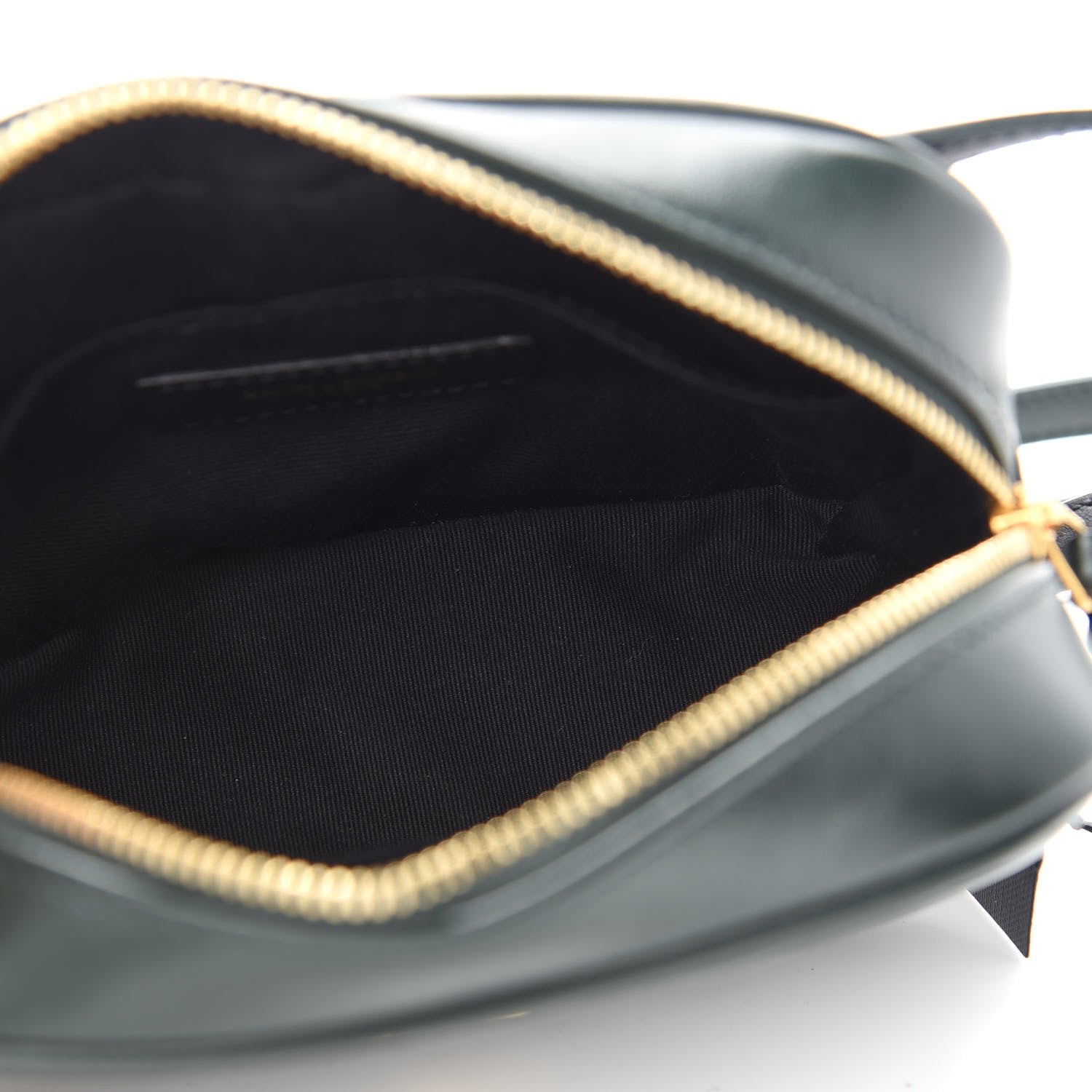 Saint Laurent Calfskin Matelasse Monogram Lou Belt Bag Dark Green 5 of 9