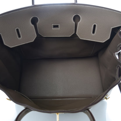 Hermes Togo Birkin 40 Etoupe 8 of 39