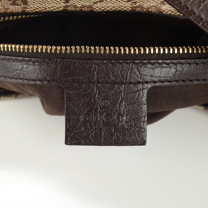 Gucci Monogram Hasler Hobo Dark Brown 5 of 7