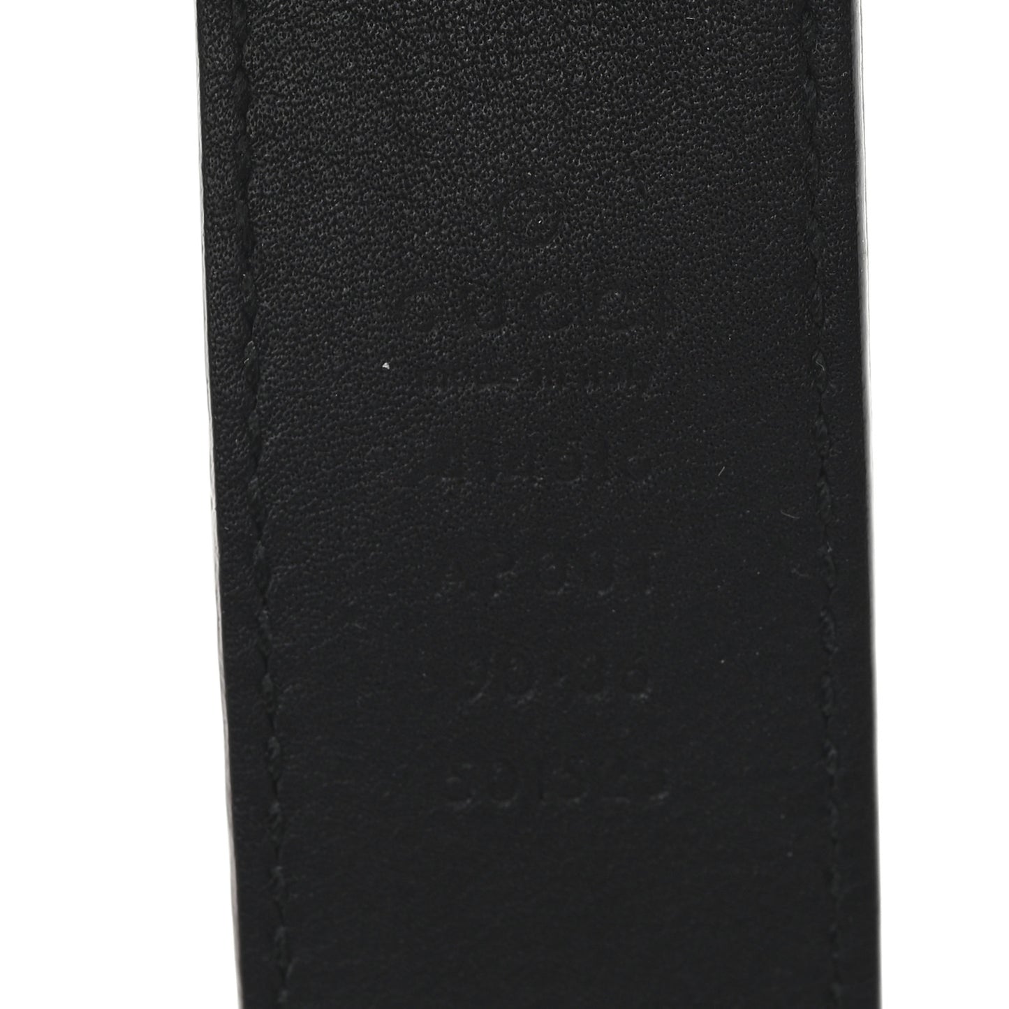 Calfskin Double G 30mm Belt 90 36 Black
