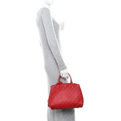 Louis Vuitton Empreinte Montaigne MM Cherry 2 of 15