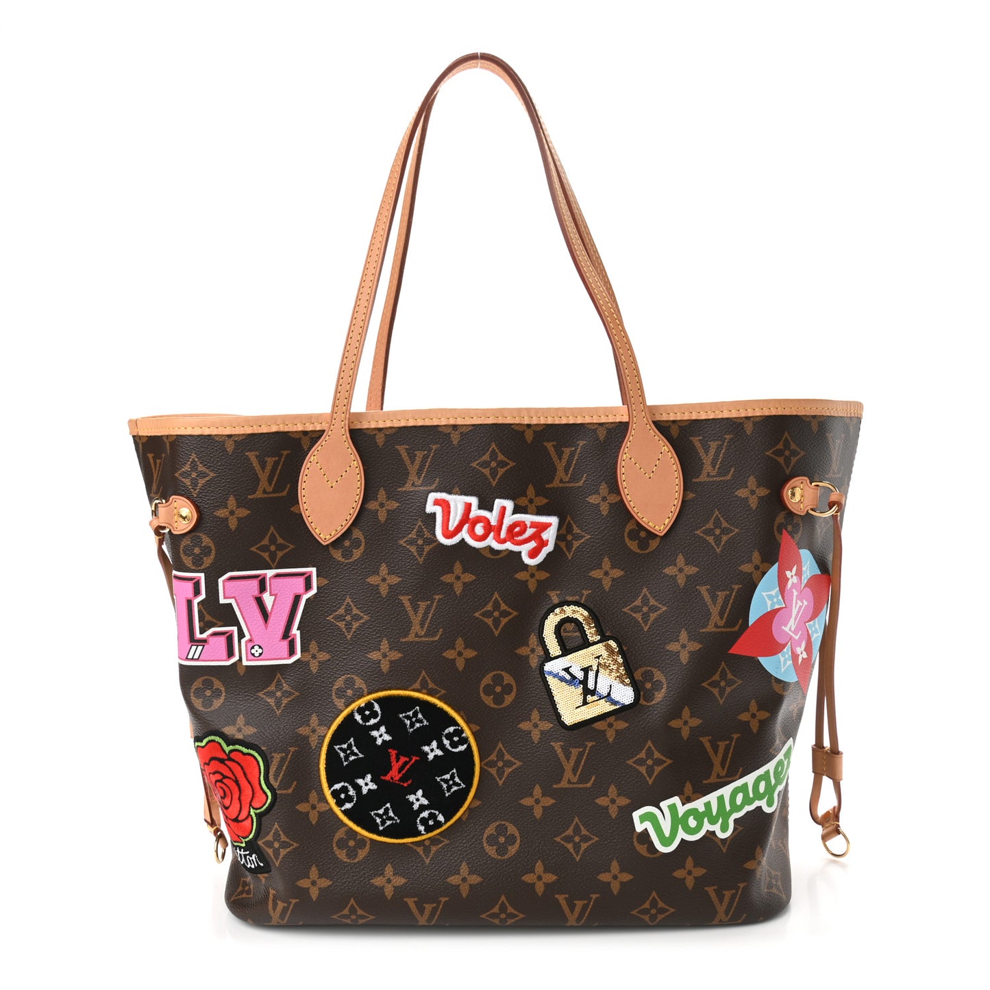 Monogram Travel Stickers Neverfull MM