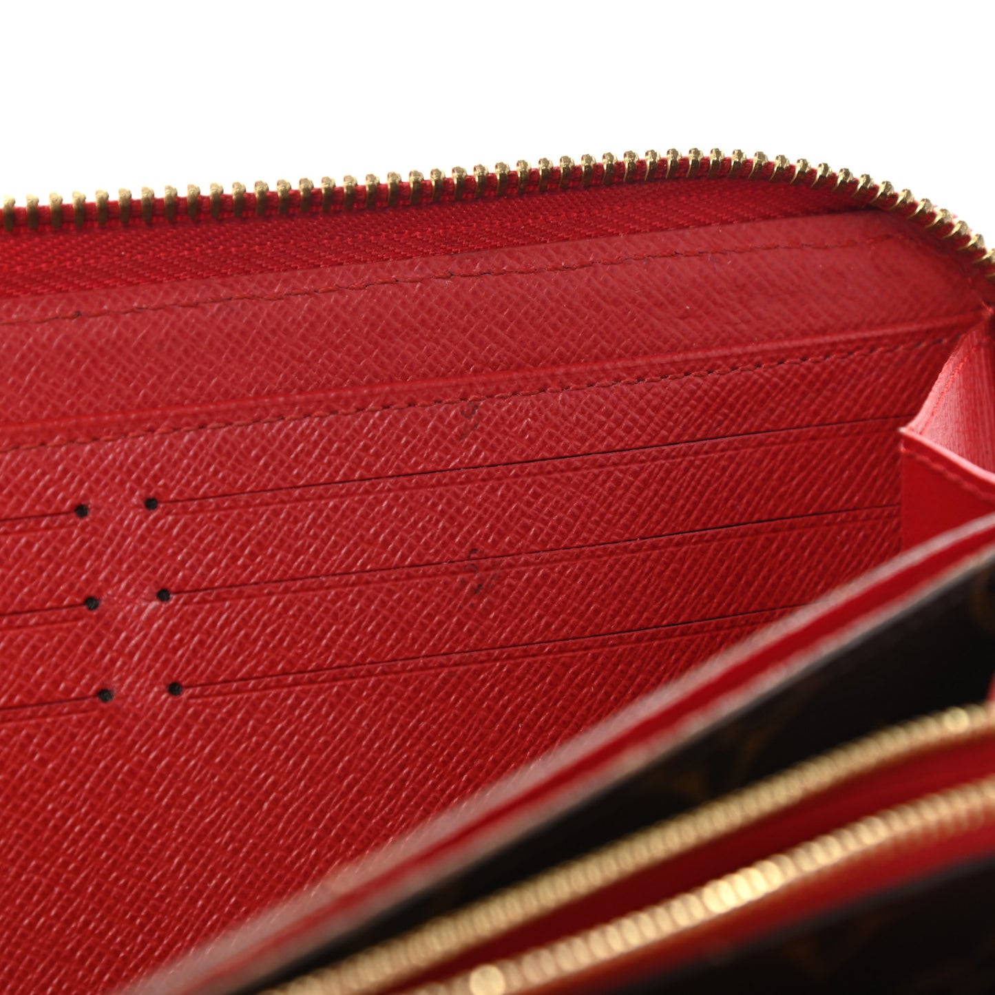 Monogram Retiro Zippy Wallet Cherry