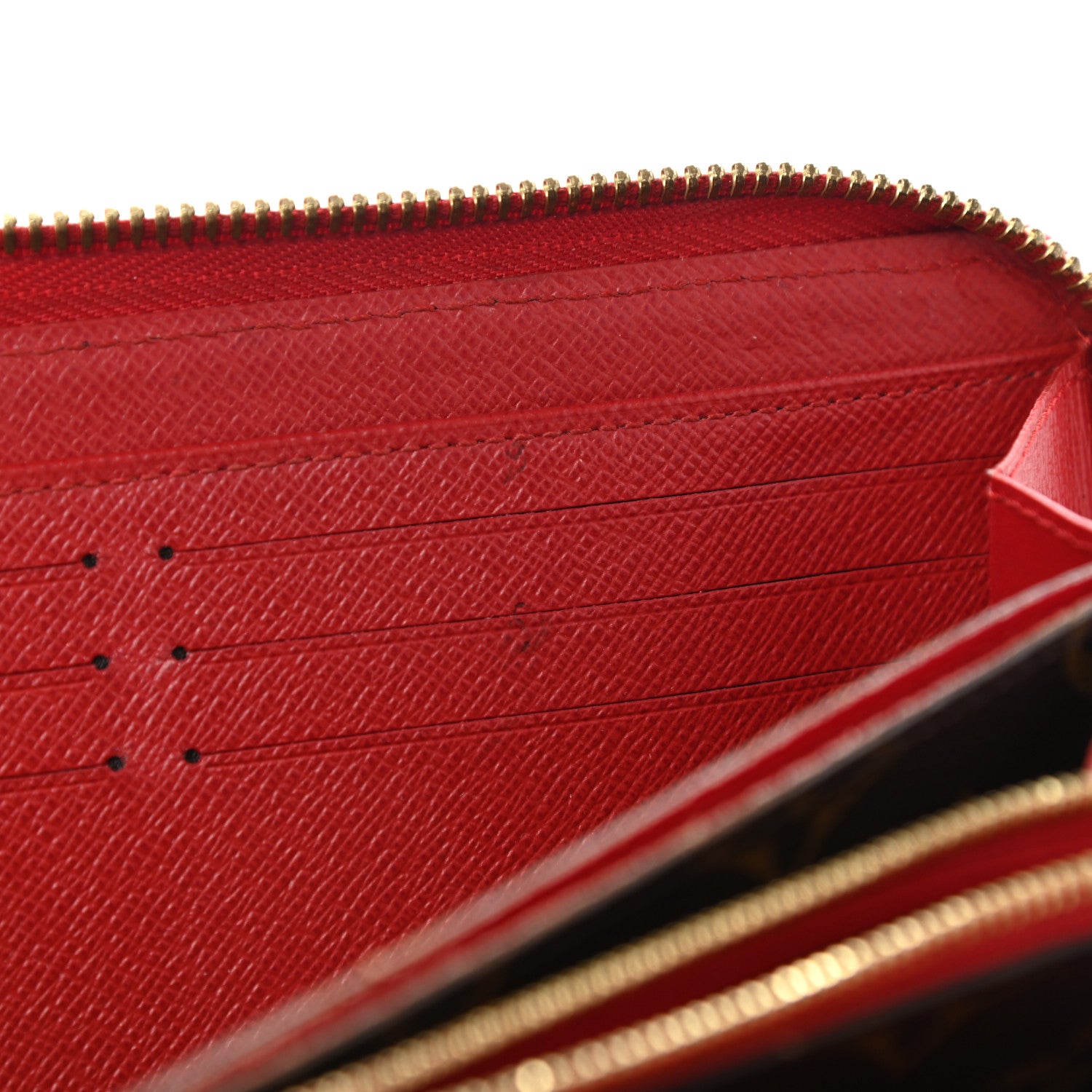 Louis Vuitton Monogram Retiro Zippy Wallet Cherry 14 of 17