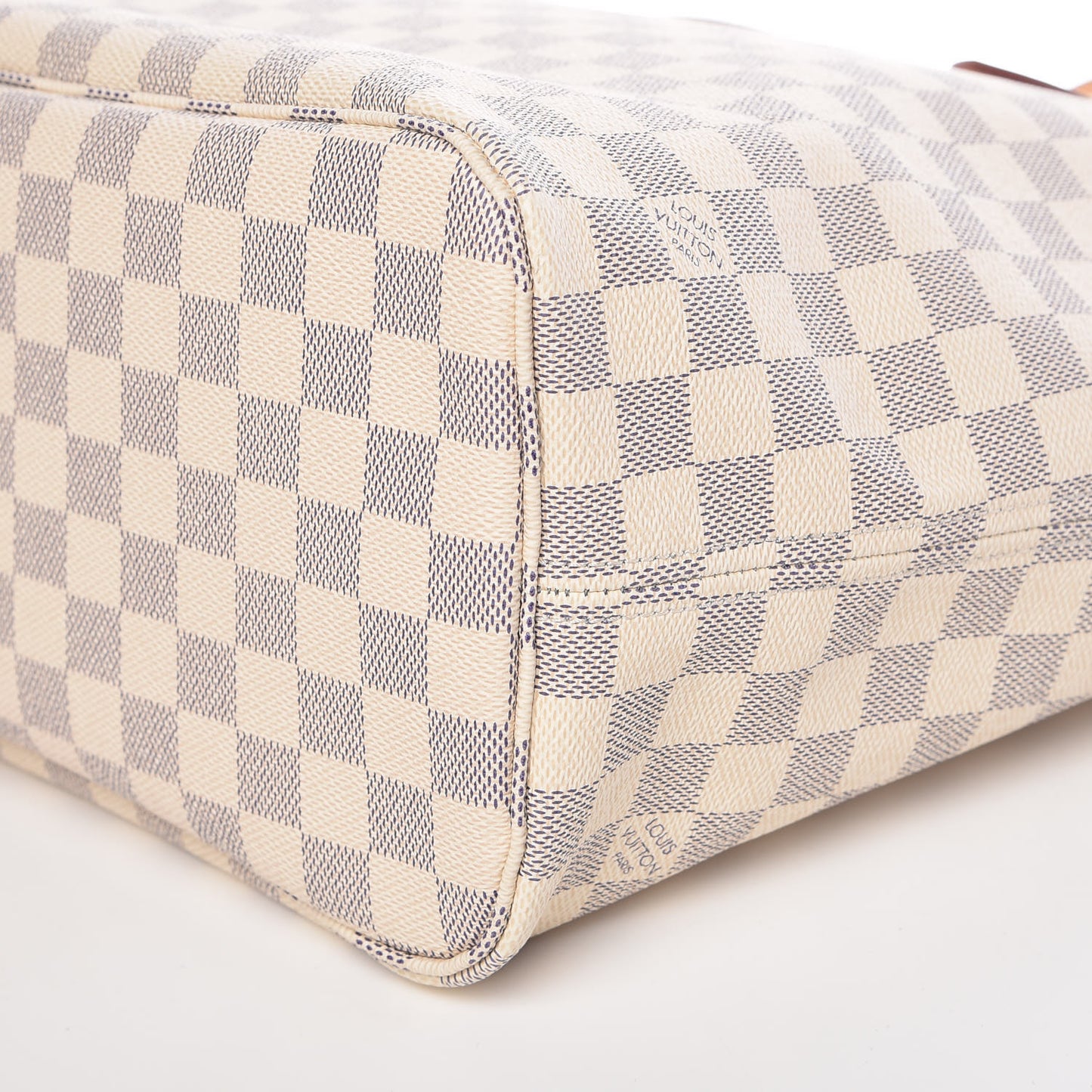 Damier Azur Neo Neverfull MM Rose Ballerine