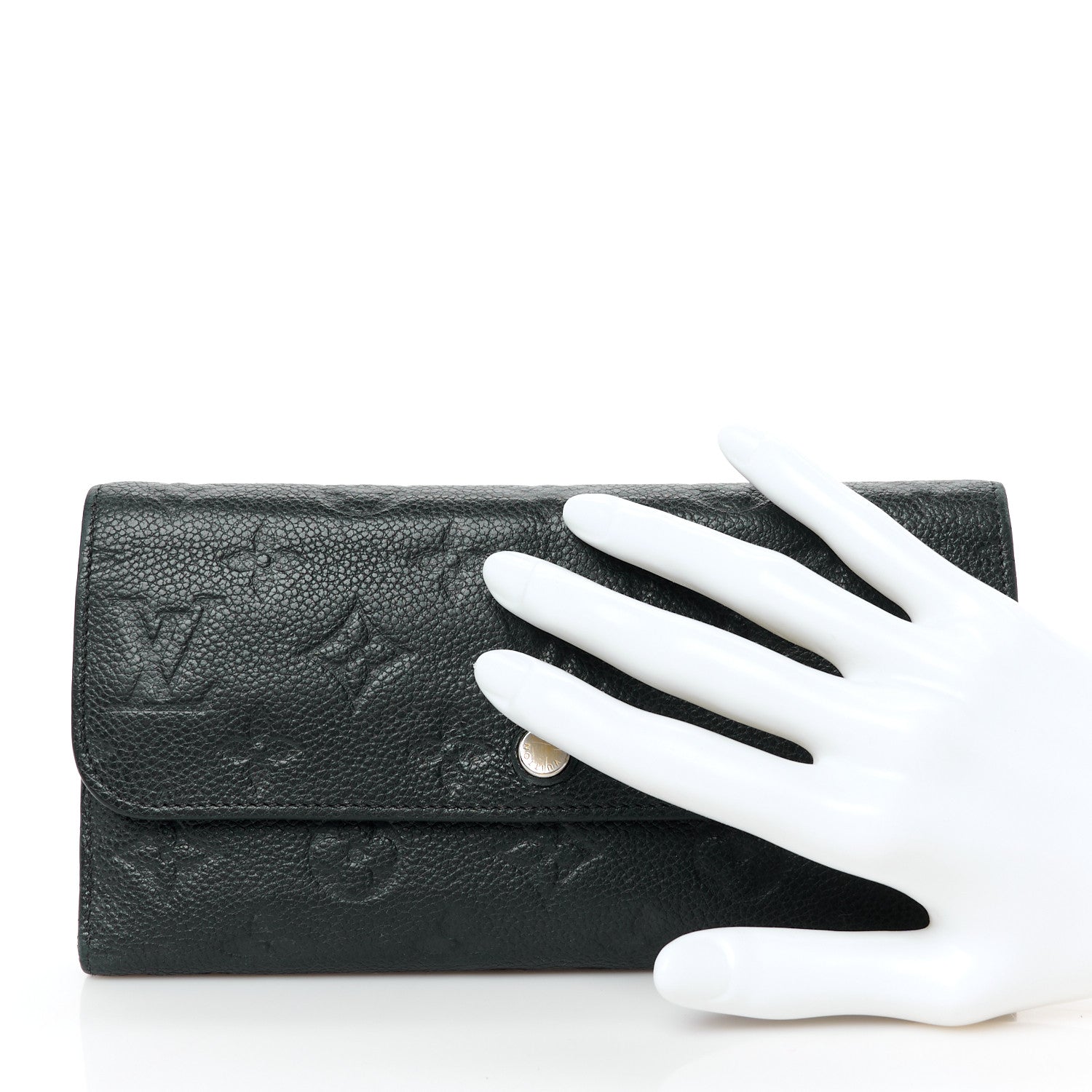 Louis Vuitton Empreinte Virtuose Wallet Black 2 of 10