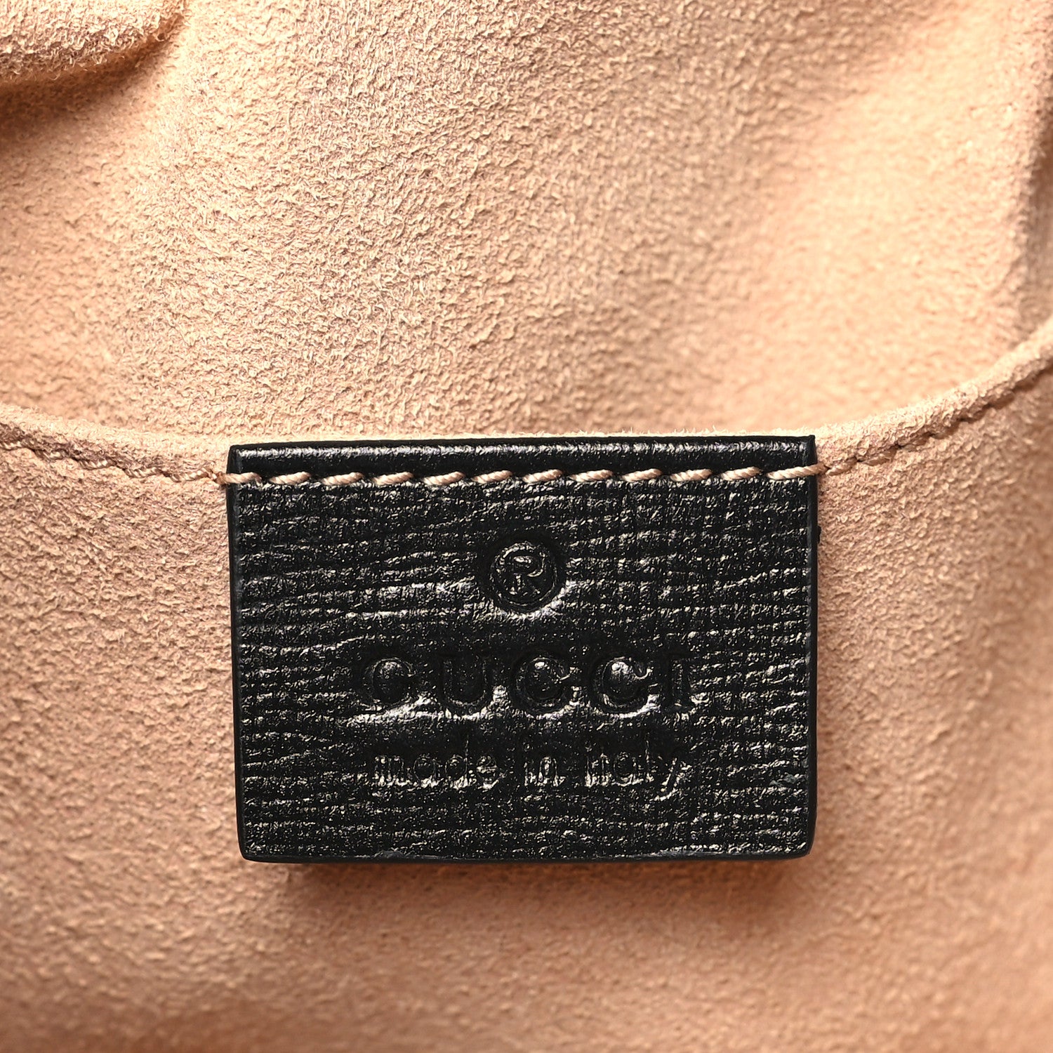 Gucci Azalea Sakai Calfskin Horsebit 1955 Drawstring Bucket Bag Black 6 of 9