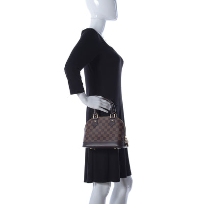 Louis Vuitton Damier Ebene Alma BB 3 of 13