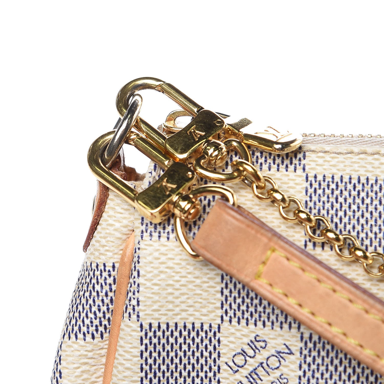 Louis Vuitton Damier Azur Eva Clutch 13 of 14