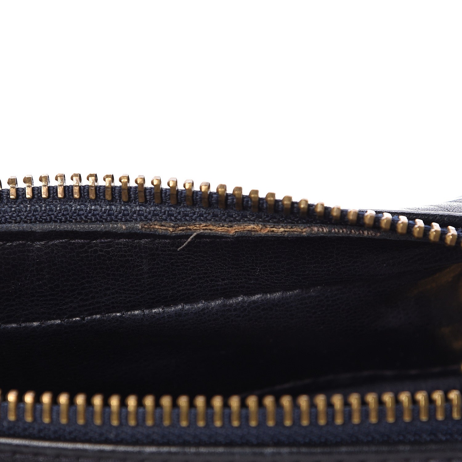 Chanel Lambskin Chevron Quilted Small Camera Case Black 13 of 18