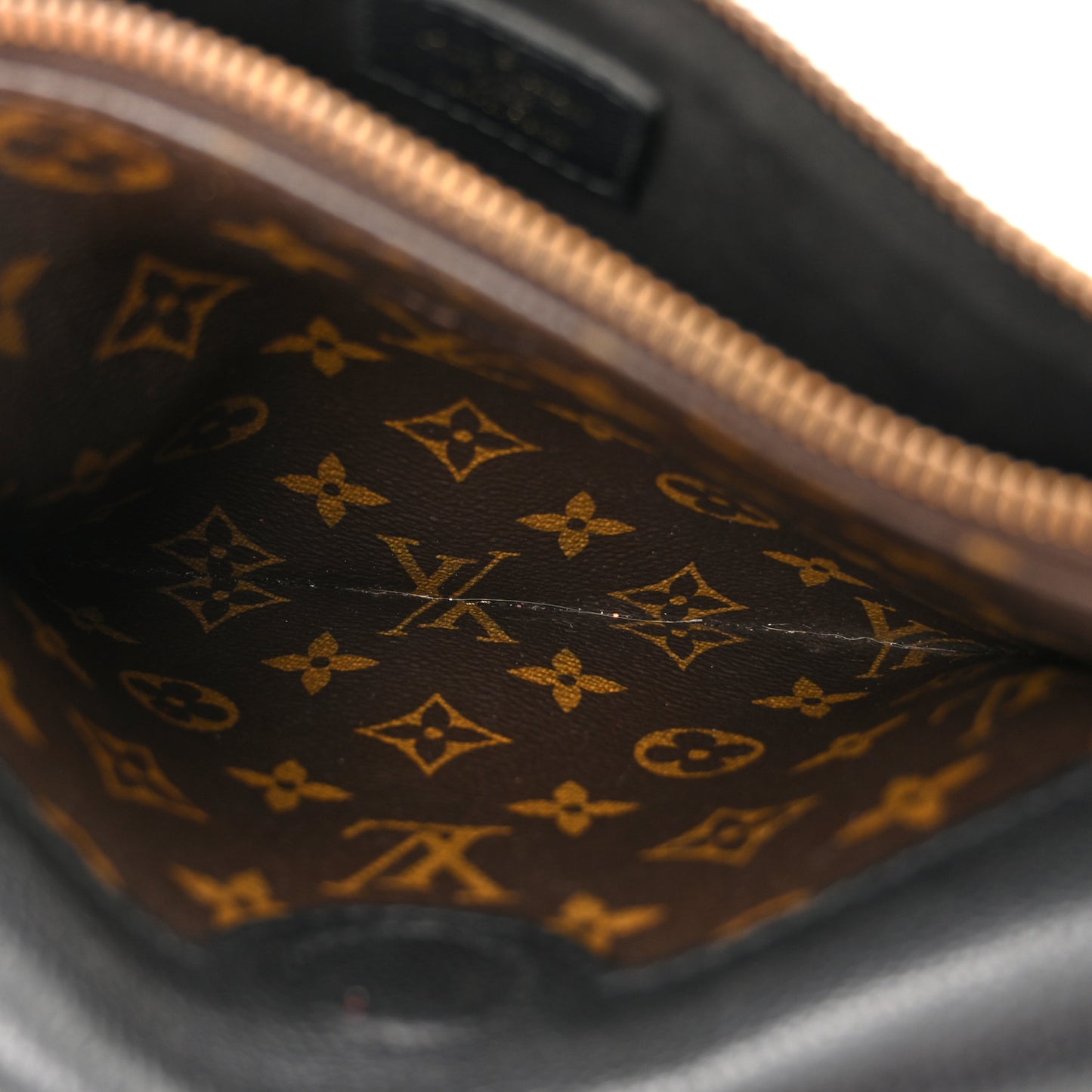 Monogram Twice Pochette Black