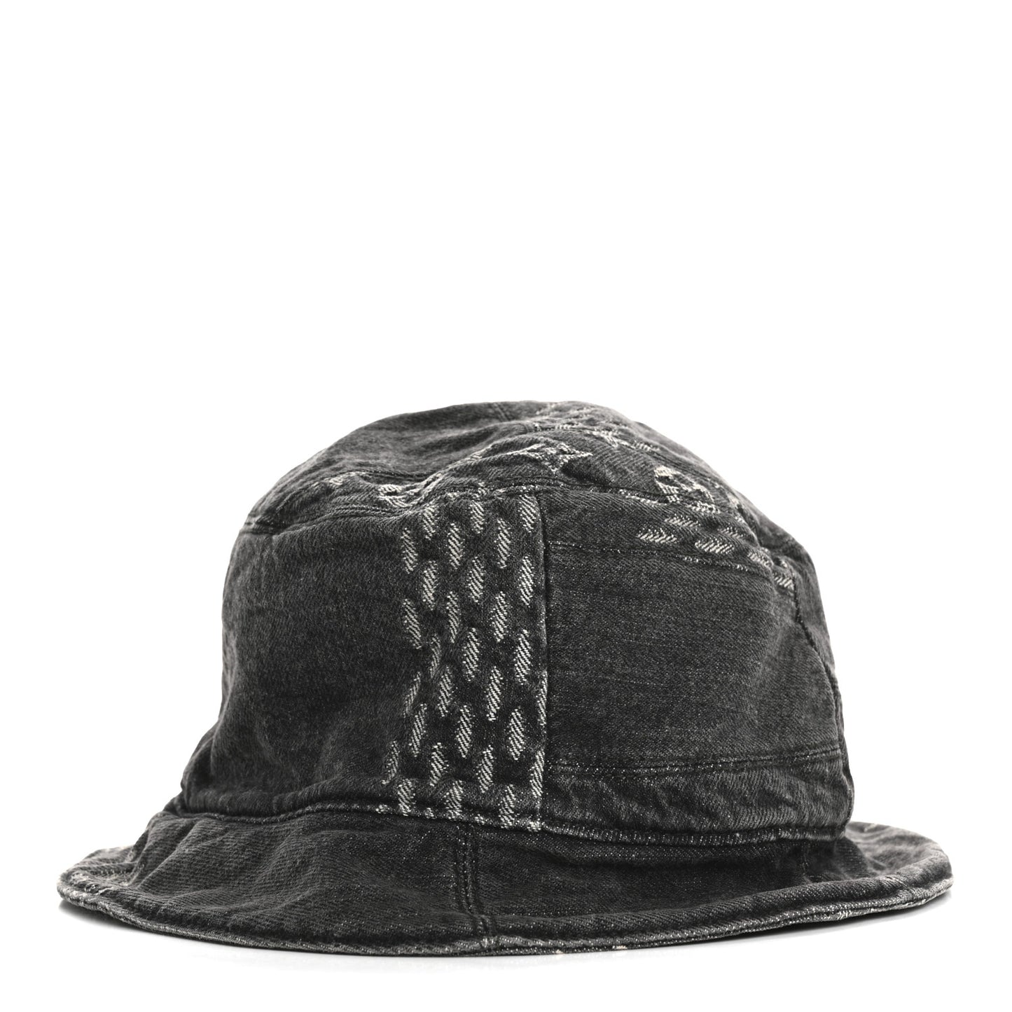 x NIGO Monogram Giant Denim Giant Damier Wave Sun Hat 60 Gray