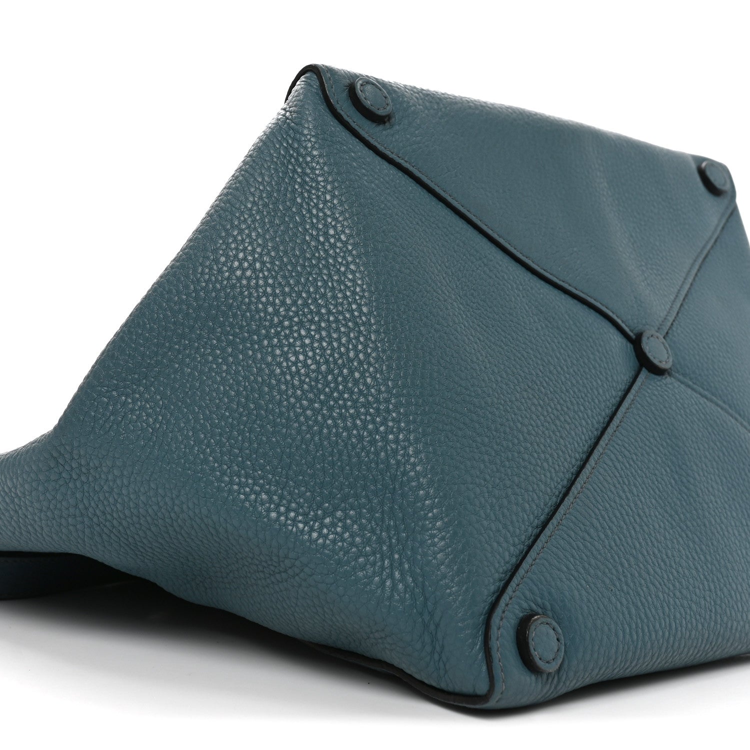Prada Vitello Daino Shopping Tote Marine 8 of 9