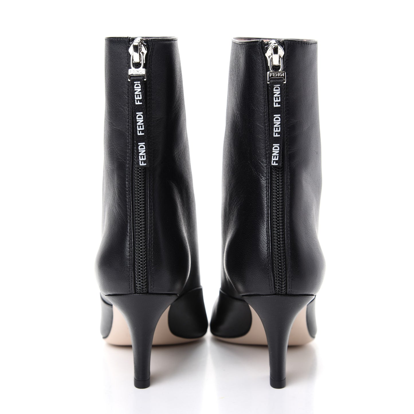 Lambskin FFreedom Ankle Boots 35.5 Black