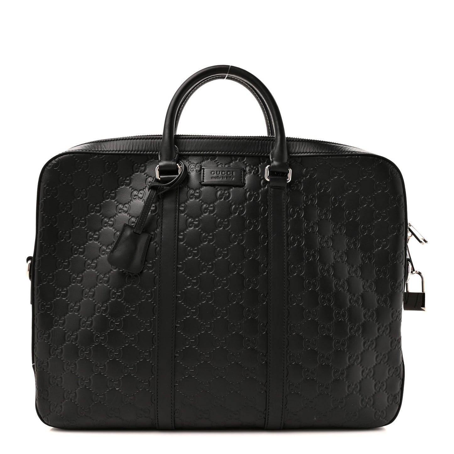 Guccissima Signature Eden Briefcase Black