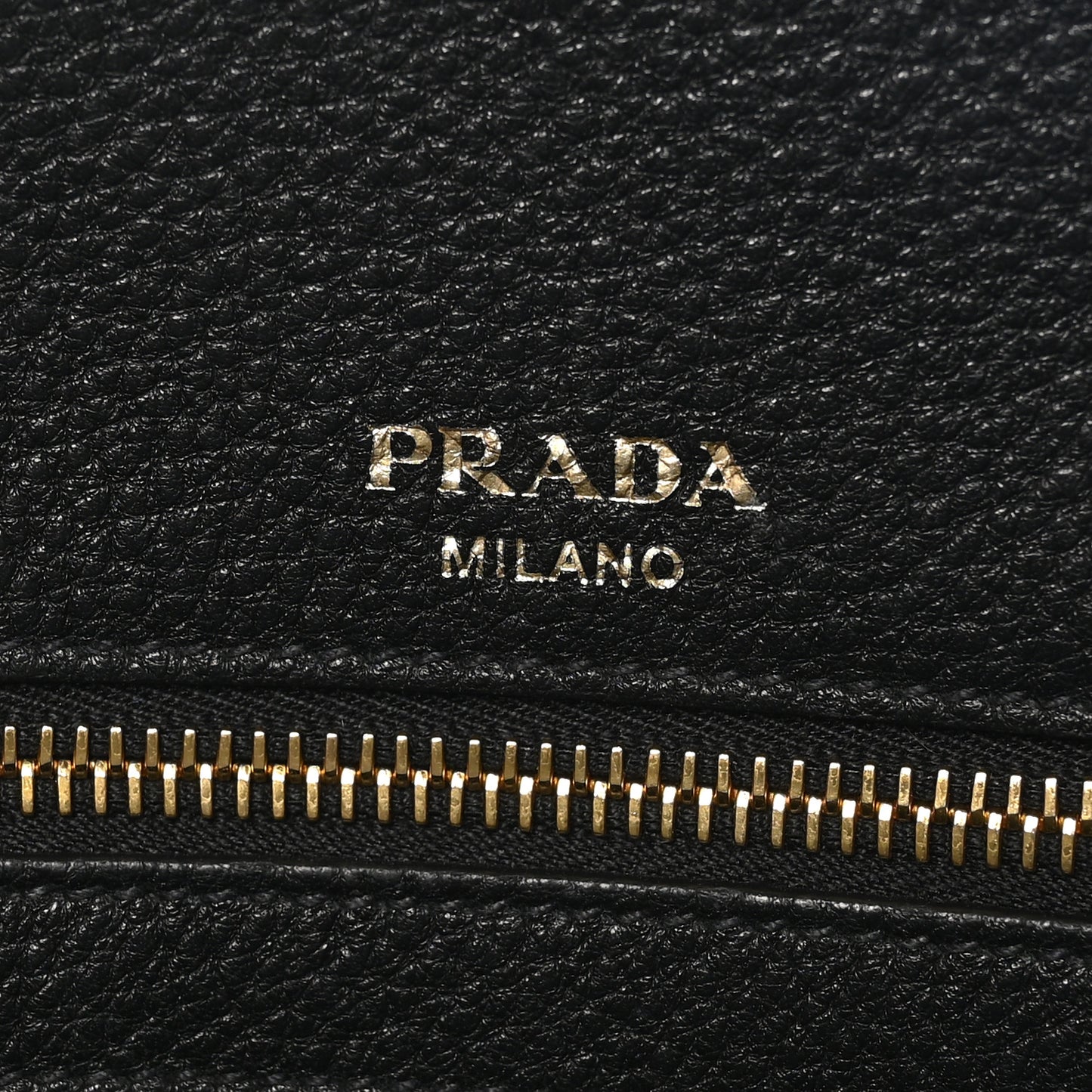 Vitello Daino Tote Black