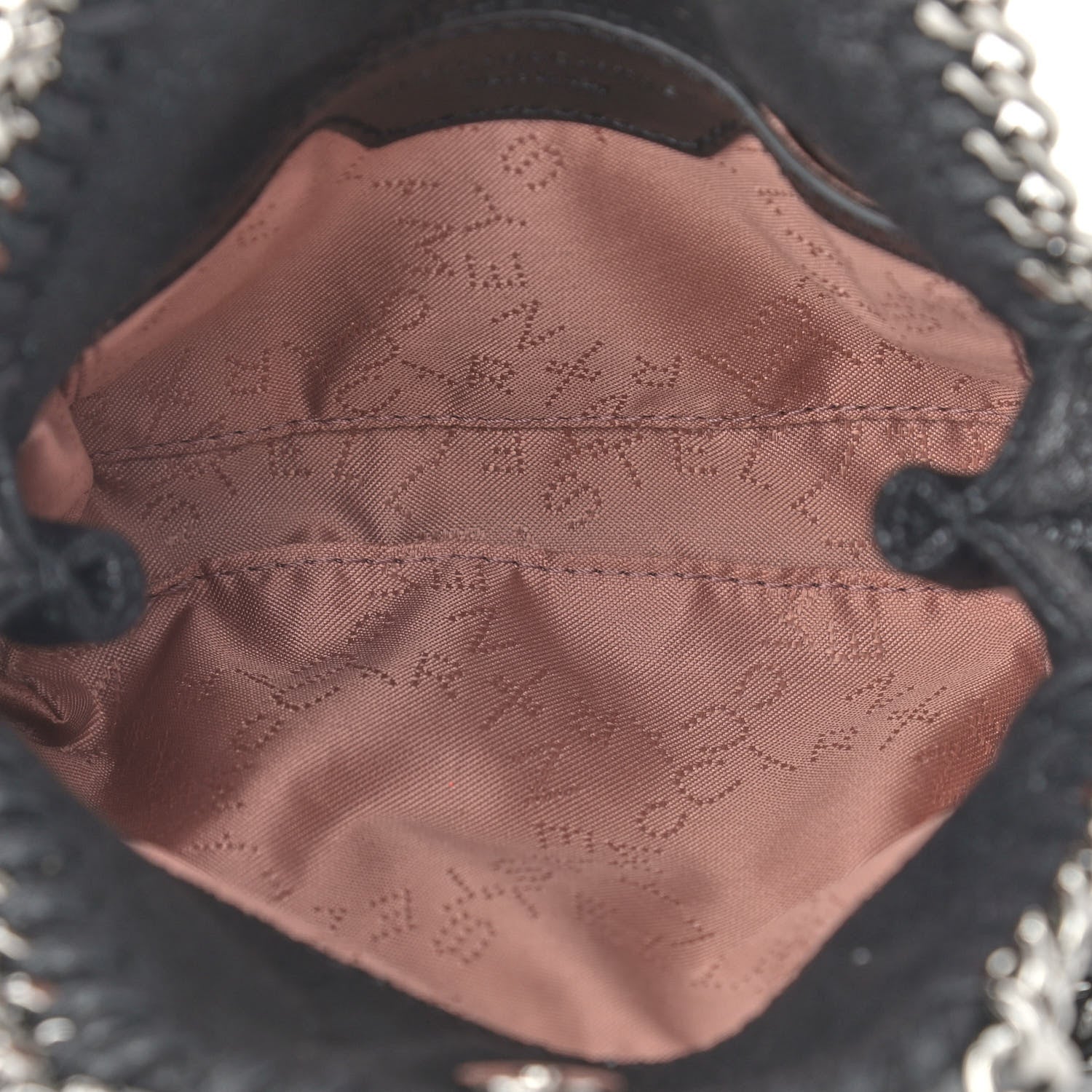 Stella McCartney Shaggy Deer Tiny Falabella Tote Black 7 of 10