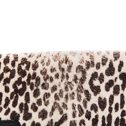 Saint Laurent Calf Hair Calfskin Snow Leopard Medium Betty White Black 9 of 15