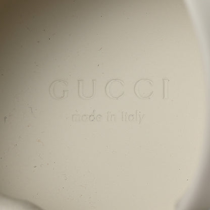 Gucci Calfskin Ayers Web Bee Embroidered Ace Sneakers 36.5 White 7 of 9