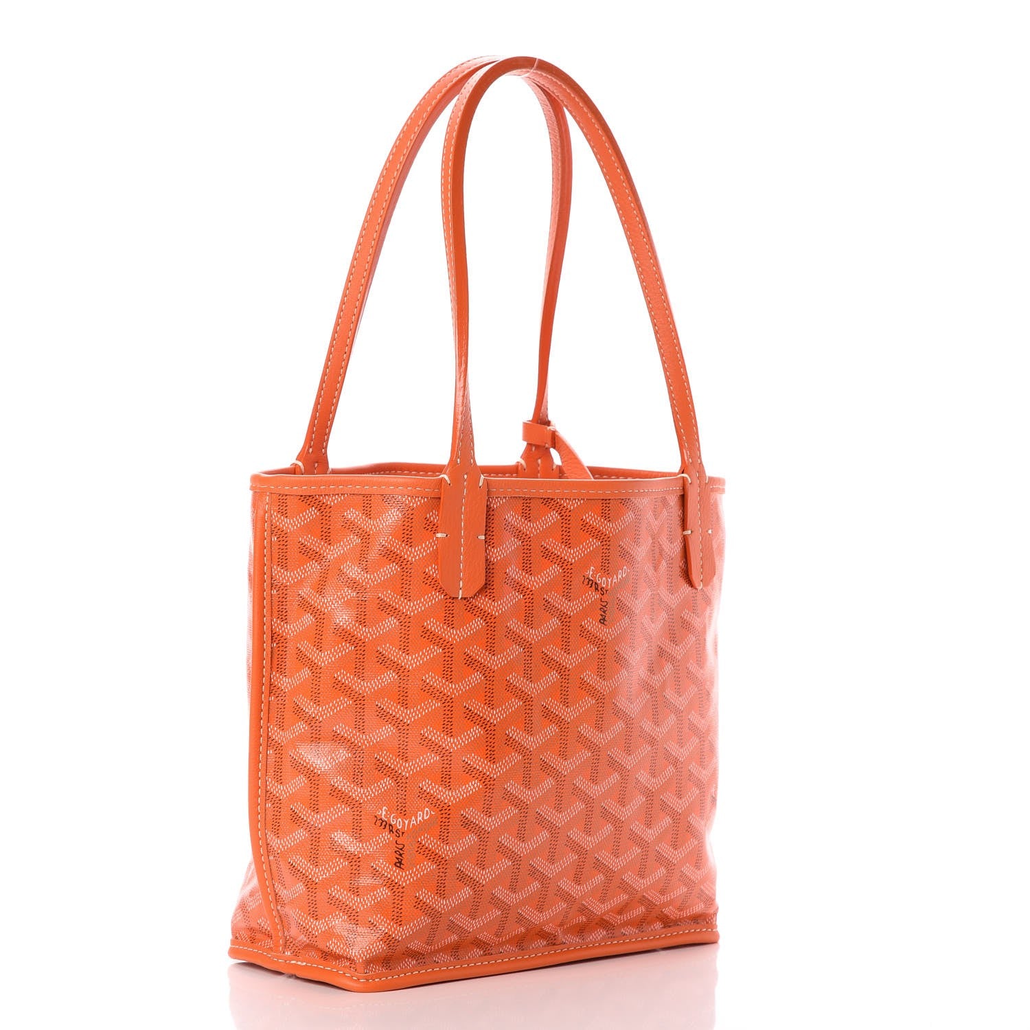 Goyard Goyardine Reversible Mini Anjou Orange 2 of 9